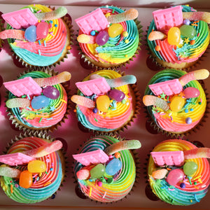 Rainbow Cupcakes